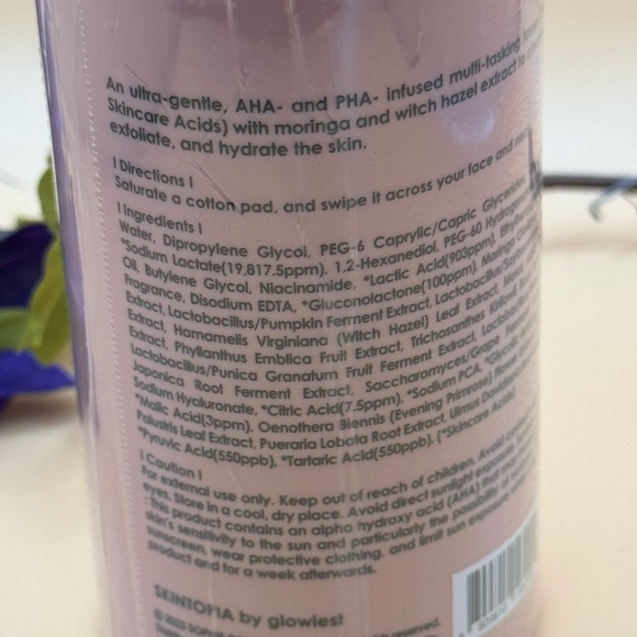 New! Peekaboo aha pha skin perfecting toner 4.05oz - Picture 4 of 5